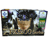 Placa de Video MSI GeForce FX 5200 128Mb DDR AGP 8x Tv Out