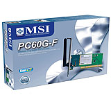 Placa de Red MSI Wireless G PCI PC60G-F