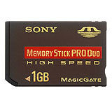 Tarjeta de Memoria Sony Memory Stick PRO DUO High Speed 1Gb