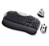 Teclado + Mouse Logitech CordLess MX DUO PS/2 y USB Box
