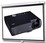 Proyector ViewSonic PJ513DB 2200 lúmenes con Pantalla 80"