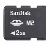 Tarjeta de Memoria Sandisk Memory Stick Micro M2 2Gb