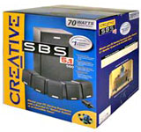 Sistema de Parlantes Creative SBS 650 5.1 Box