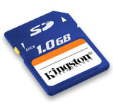 Tarjeta de Memoria Kingston SD 1 Gb