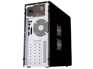 Gabinete Sentey DS1-4246 con fuente 600W, 4 Coolers y panel LCD