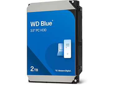Disco Rígido WD Blue 2 TB SATA3 64MB Buffer (WD20EARZ)