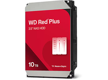 Disco Rígido WD Red Plus 10 TB SATA3 256MiB Buffer (WD101EFBX)