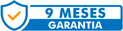 9 Meses de Garantía